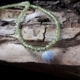 Peridotkette mit zartem Glasmaiglöckchen